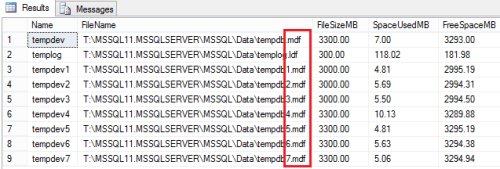 Can a Database have more than one mdf file 1